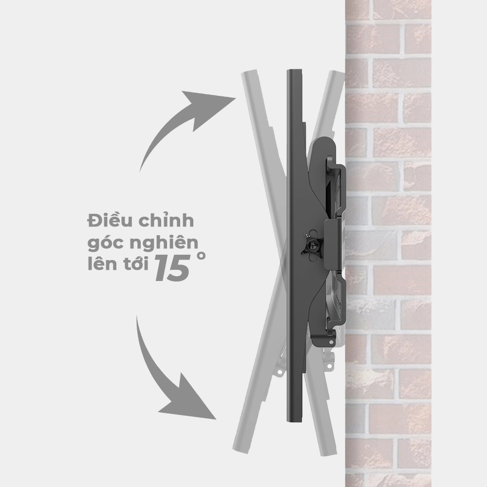 Giá Treo Tivi Gật Gù (Nghiêng) 32 - 55 Inch – Hàng Việt Nam Chất Lượng Cao, Giá Rẻ Nhất - Ảnh 5