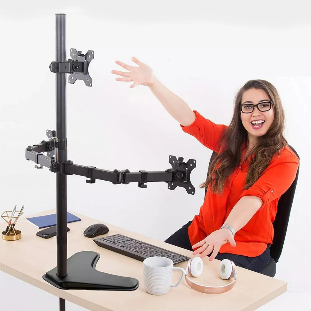 Giá Treo 3 Màn Hình Máy Tính Để Bàn M043 (17-27 inch) - ảnh chi tiết 1