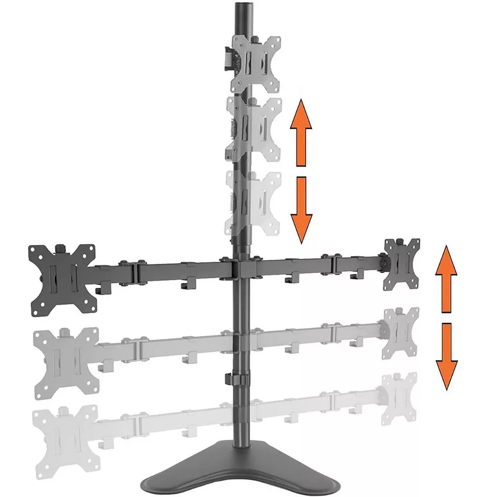 Giá Treo 3 Màn Hình Máy Tính Để Bàn M043 (17-27 inch) - Ảnh 6