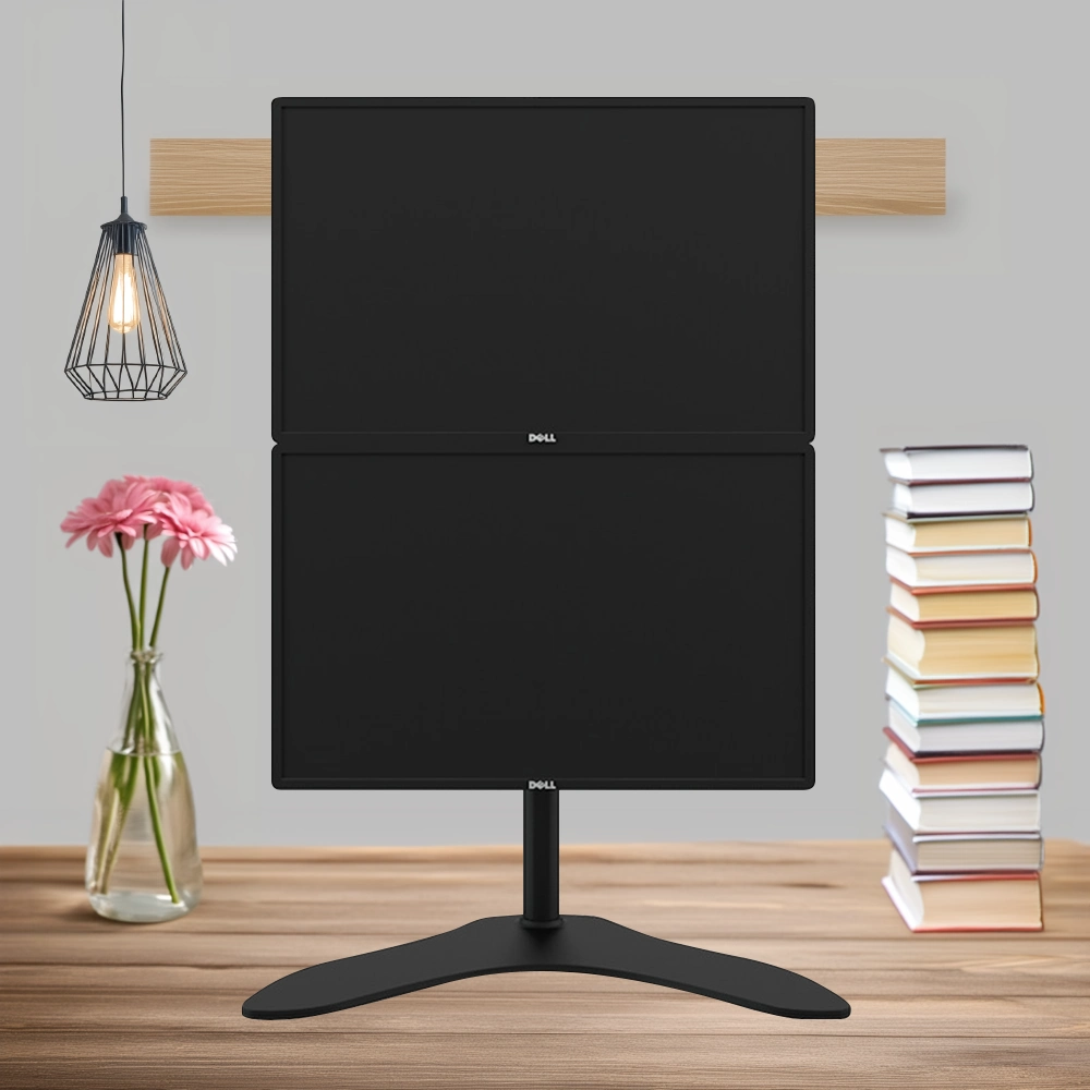 Giá Treo Cột Dọc 2 Màn Hình Máy Tính S2V (15-24 inch) - Ảnh 8