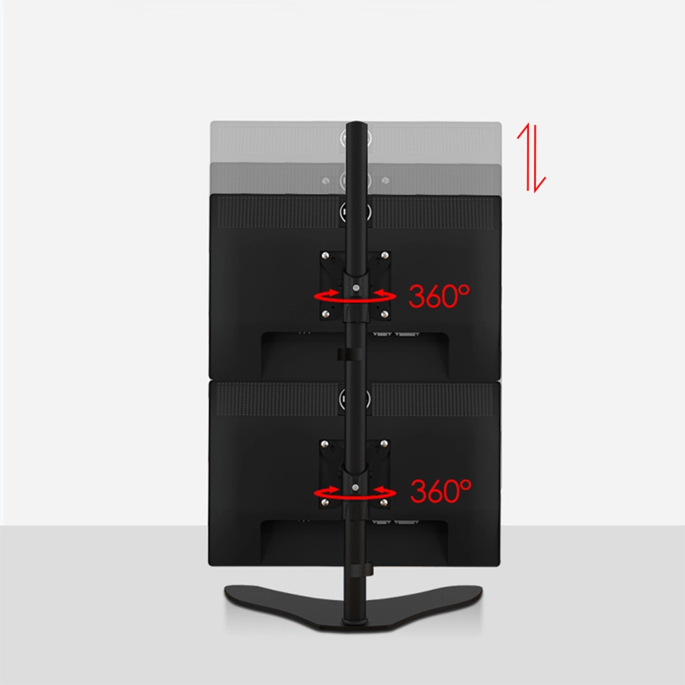 Giá Treo Cột Dọc 2 Màn Hình Máy Tính S2V (15-24 inch) - Ảnh 7