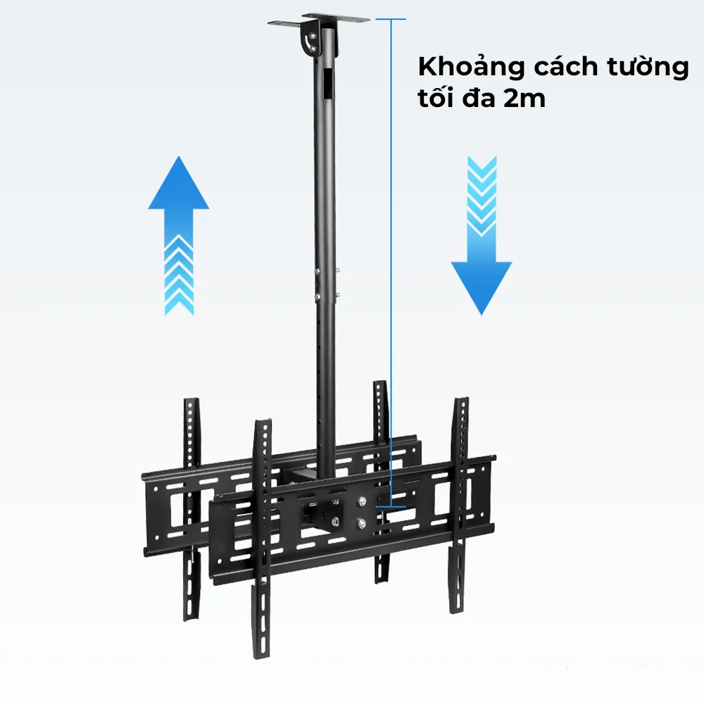 Giá Treo Tivi Thả Trần 2 Màn Hình Gật Gù 32-60 inch - ảnh chi tiết 2