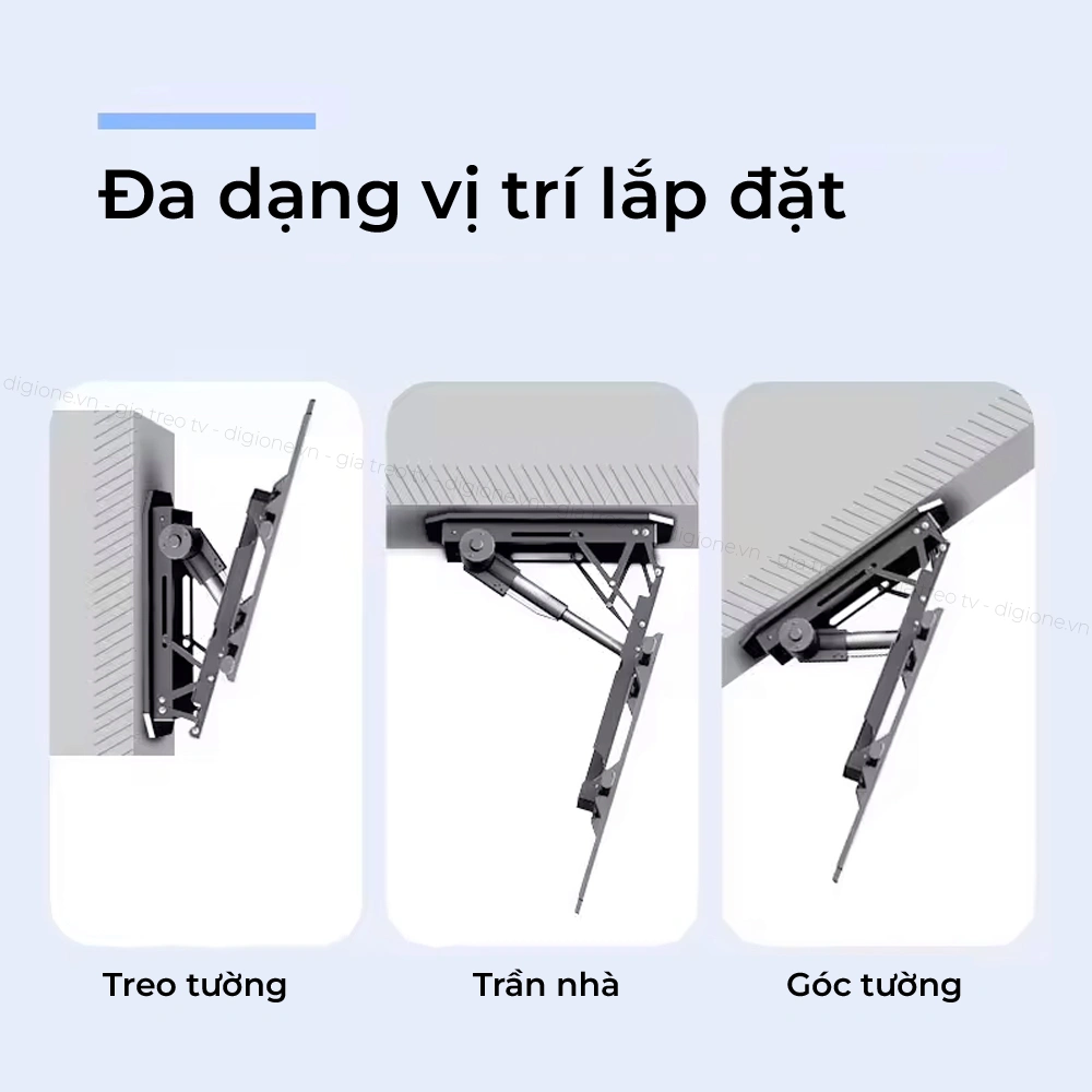 Giá Treo Tivi Thả Trần Có Điều Khiển 55-90 inch - Ảnh 5