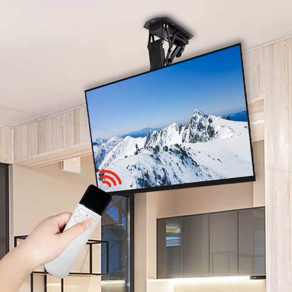 Giá Treo Tivi Thả Trần Có Điều Khiển 55-90 inch