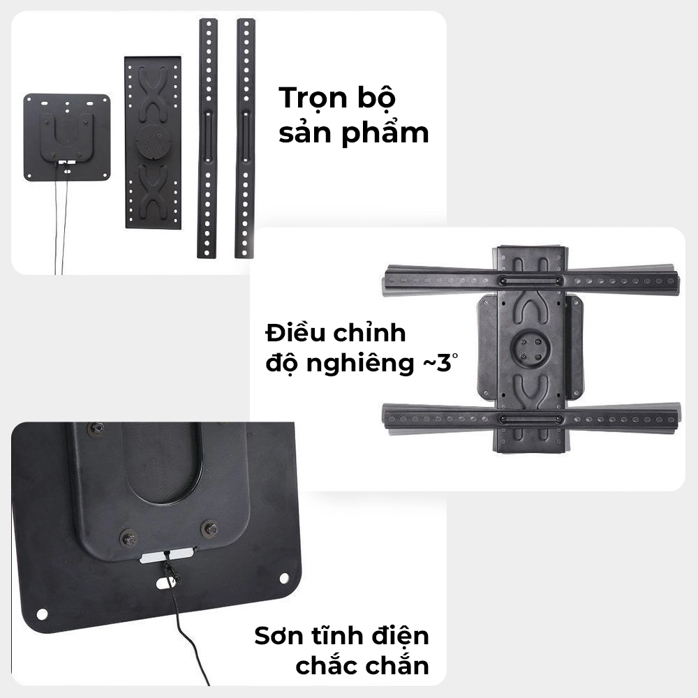 Giá Treo Xoay Ngang Dọc 360 Tivi Từ 32-80 inch - Ảnh 9
