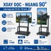 Giá Treo Tivi Di Động 1700R 32–70 Inch Xoay Dọc Ngang