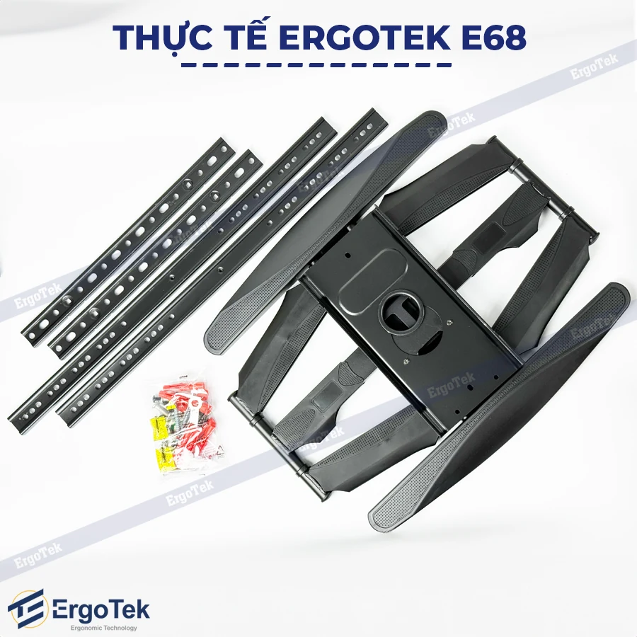 Giá Treo Tivi Xoay Đa Năng ErgoTek E68 55–82 Inch - Ảnh 2
