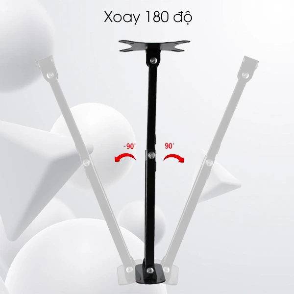 Giá Treo Tivi Xoay Cần Gập Duỗi 14–32 Inch - Ảnh 8